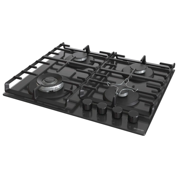 Plită încorporabilă pe gaz Gorenje GTW 641 SYB Black photo 2