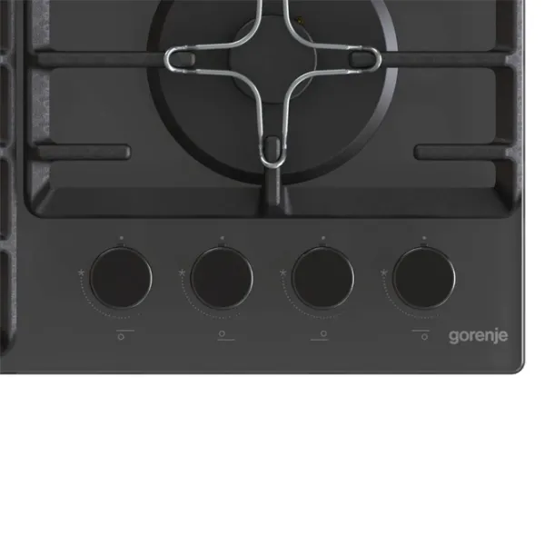 Plită încorporabilă pe gaz Gorenje GTW 641 SYB Black photo 3