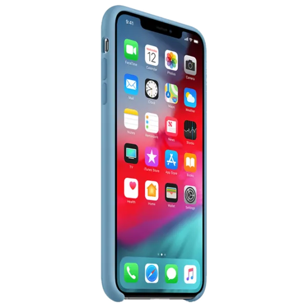 Husă pentru smartphone Apple iPhone XS Max Apple/ Back/ TPU/ Cornflower Blue photo 2 Husă pentru smartphone Apple iPhone XS Max Apple/ Back/ TPU/ Cornflower Blue photo 2