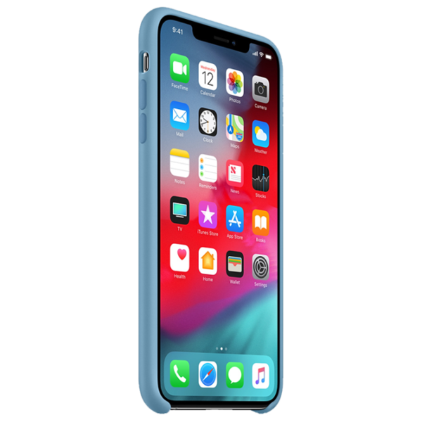 Husă pentru smartphone Apple iPhone XS Max Apple/ Back/ TPU/ Cornflower Blue photo 2 Husă pentru smartphone Apple iPhone XS Max Apple/ Back/ TPU/ Cornflower Blue photo 2