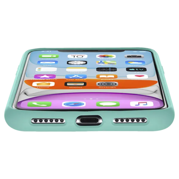 Husă pentru smartphone Apple iPhone 11 Cellularline/ Back/ TPU/ Green photo 3 Husă pentru smartphone Apple iPhone 11 Cellularline/ Back/ TPU/ Green photo 3