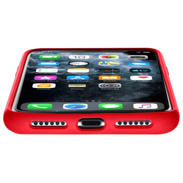 Husă pentru smartphone Apple iPhone 11 Pro Cellularline/ Back/ TPU/ Red photo 3