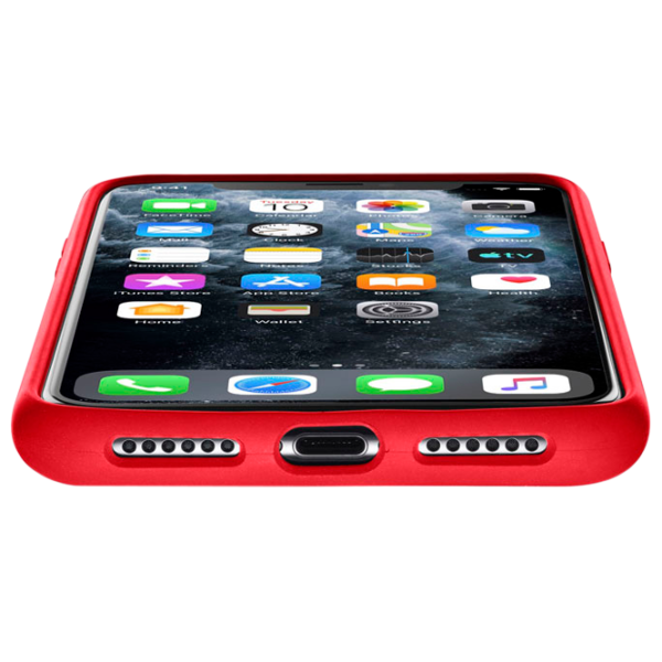 Husă pentru smartphone Apple iPhone 11 Pro Cellularline/ Back/ TPU/ Red photo 3