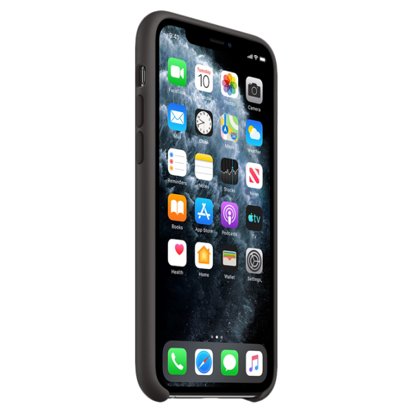 Husă pentru smartphone Apple iPhone 11 Pro Apple/ Back/ TPU/ Black photo 2 Husă pentru smartphone Apple iPhone 11 Pro Apple/ Back/ TPU/ Black photo 2