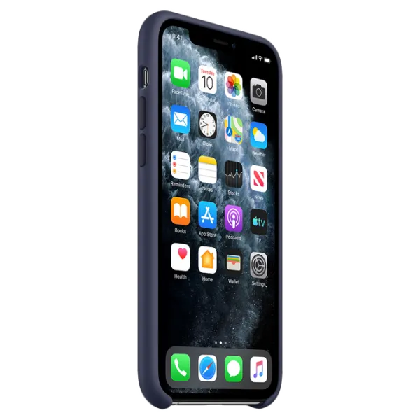 Husă pentru smartphone Apple iPhone 11 Pro Apple/ Back/ TPU/ Midnight Blue photo 2 Husă pentru smartphone Apple iPhone 11 Pro Apple/ Back/ TPU/ Midnight Blue photo 2