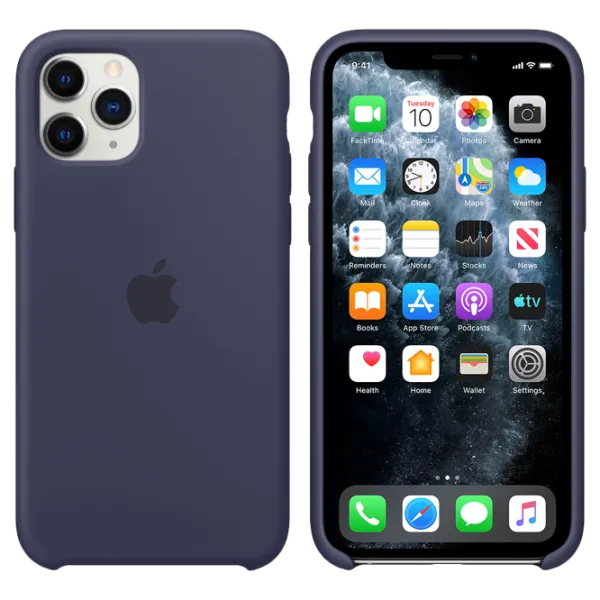 Husă pentru smartphone Apple iPhone 11 Pro Apple/ Back/ TPU/ Midnight Blue photo 3 Husă pentru smartphone Apple iPhone 11 Pro Apple/ Back/ TPU/ Midnight Blue photo 3