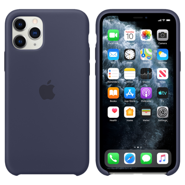 Husă pentru smartphone Apple iPhone 11 Pro Apple/ Back/ TPU/ Midnight Blue photo 3 Husă pentru smartphone Apple iPhone 11 Pro Apple/ Back/ TPU/ Midnight Blue photo 3