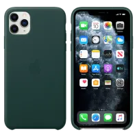 Husă pentru smartphone Apple iPhone 11 Pro Max Apple/ Back/ Piele/ Green photo 3