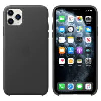 Husă pentru smartphone Apple iPhone 11 Pro Max Apple/ Back/ Piele/ Black photo 3
