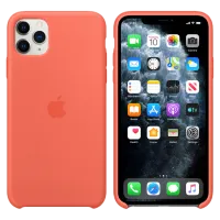Husă pentru smartphone Apple iPhone 11 Pro Max Apple/ Back/ TPU/ Clemantine Orange photo 3