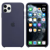 Чехол для смартфона Apple iPhone 11 Pro Max Apple/ Back/ TPU/ Midnight Синий photo 3