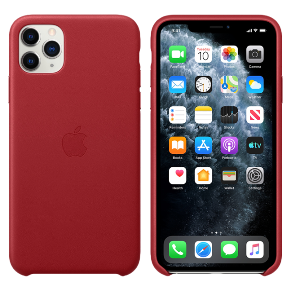 Husă pentru smartphone Apple iPhone 11 Pro Max Apple/ Back/ Piele/ PRODUCT Red photo 3 Husă pentru smartphone Apple iPhone 11 Pro Max Apple/ Back/ Piele/ PRODUCT Red photo 3