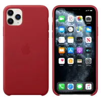 Чехол для смартфона Apple iPhone 11 Pro Max Apple/ Back/ Кожа/ PRODUCT Красный photo 3