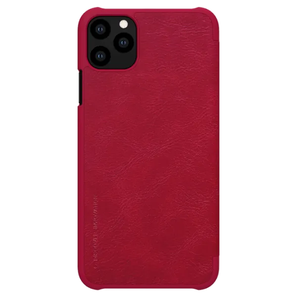 Чехол для смартфона Apple iPhone 11 Pro Max Nillkin/ Flip Cover/ Кожа/ Красный photo 2