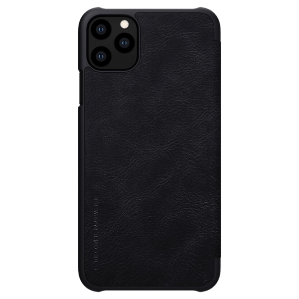 Husa Apple iPhone 11 Pro Max Nillkin Flip Cover/ Leather/ Black photo 2
