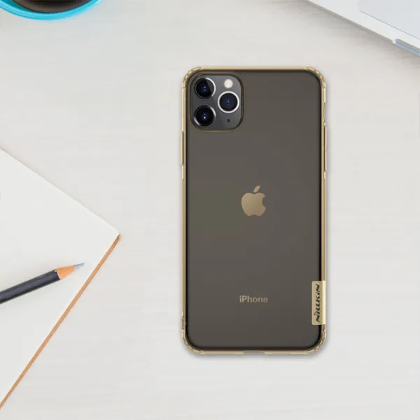 Чехол для смартфона Apple iPhone 11 Pro Max Nillkin/ Back/ TPU/ Прозрачный Коричневый photo 4
