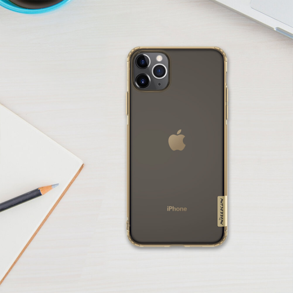 Чехол для смартфона Apple iPhone 11 Pro Max Nillkin/ Back/ TPU/ Прозрачный Коричневый photo 4
