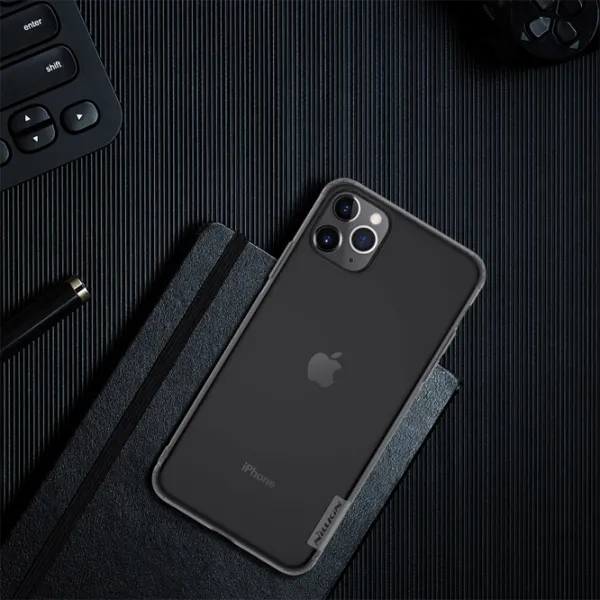 Чехол для смартфона Apple iPhone 11 Pro Nillkin/ Back/ TPU/ Прозрачный Серый photo 4