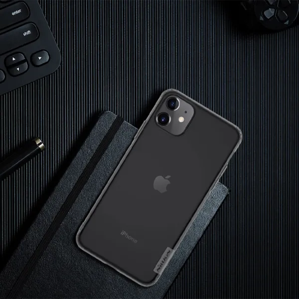 Husă pentru smartphone Apple iPhone 11 Nillkin/ Back/ TPU/ Transparent Gray photo 4