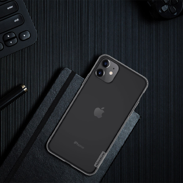 Husă pentru smartphone Apple iPhone 11 Nillkin/ Back/ TPU/ Transparent Gray photo 4