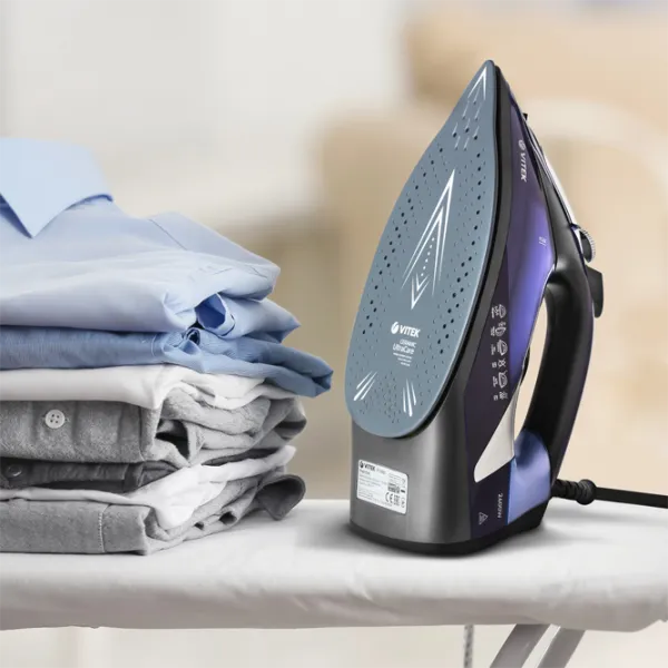 Fier de călcat Vitek VT-8321 Clasic/ 2600 W/ Blue photo 6