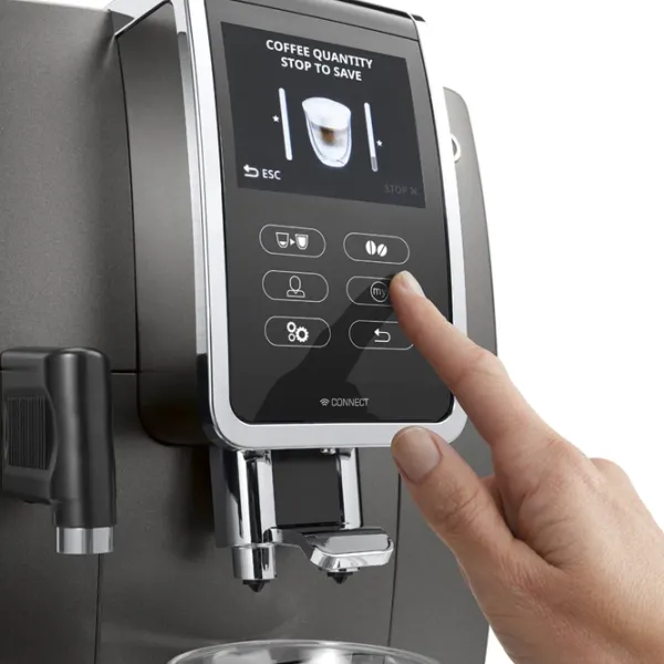 Aparat de cafea DeLonghi ECAM370.95T Automată / 1.8 l / Gray photo 2