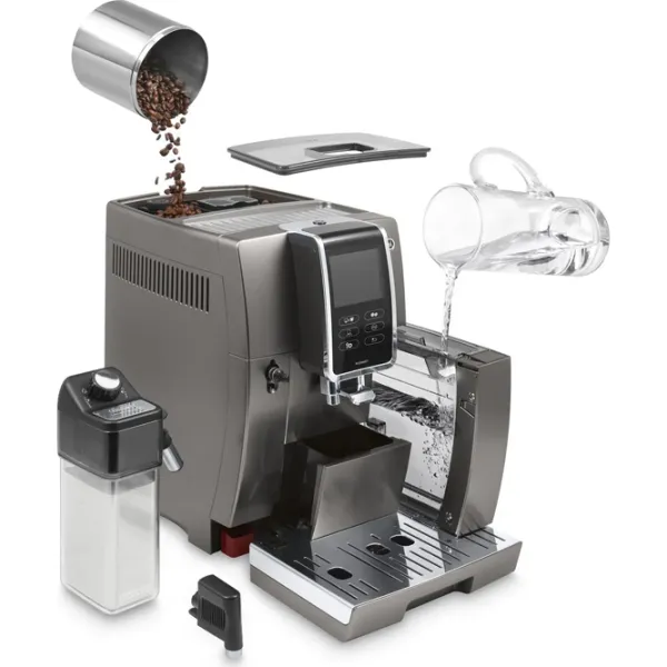 Aparat de cafea DeLonghi ECAM370.95T Automată / 1.8 l / Gray photo 7