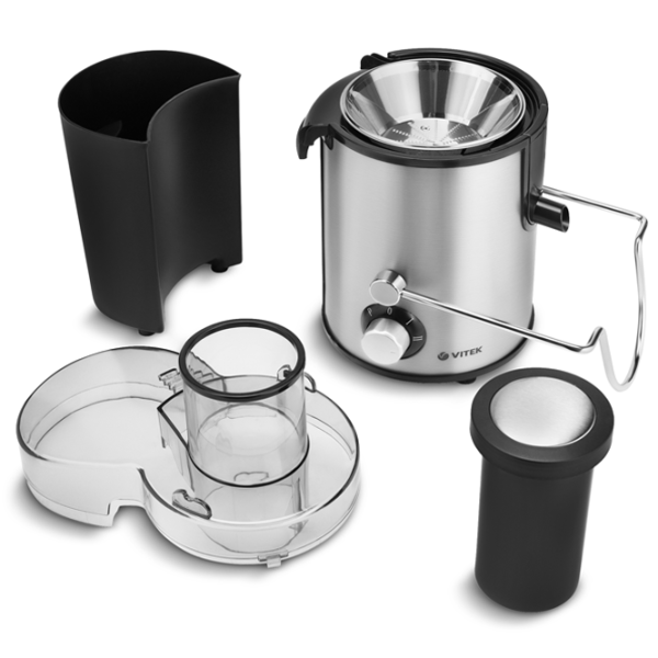 Storcator de fructe Vitek VT-3652 Centrifugă/ 900 W/ Black Inox photo 5