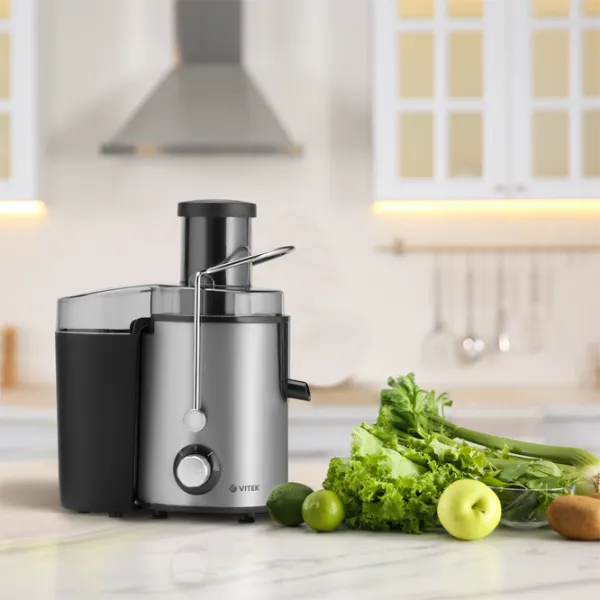 Storcator de fructe Vitek VT-3652 Centrifugă/ 900 W/ Black Inox photo 6