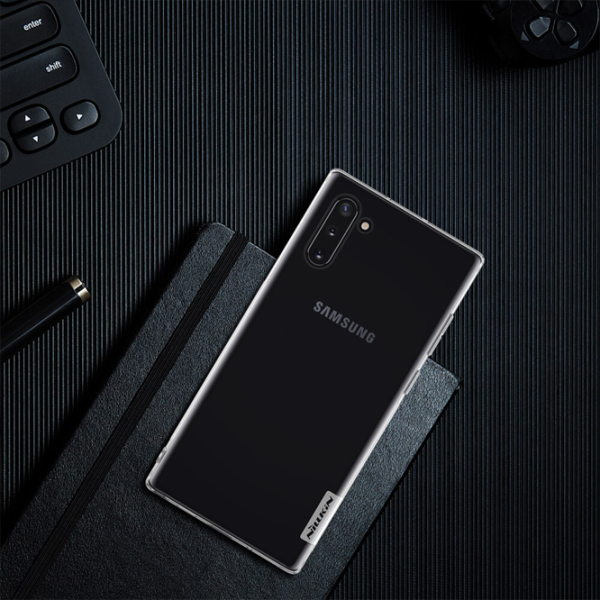 Чехол для смартфона Samsung Galaxy Note 10+ Nillkin/ Back/ TPU/ Прозрачный Белый photo 4