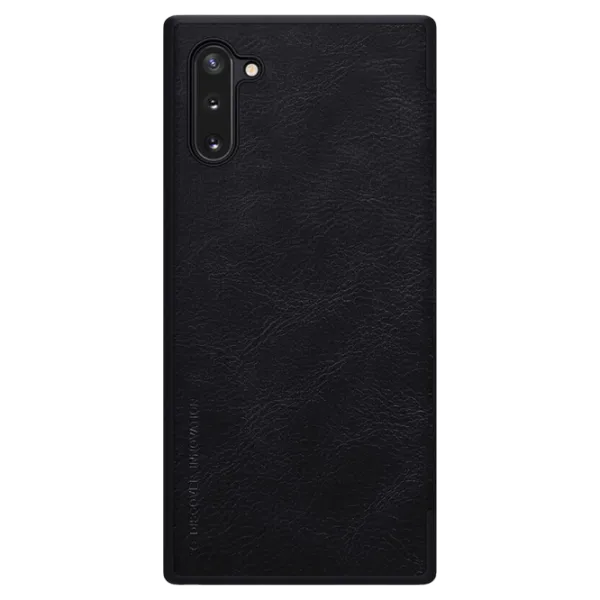 Husa Samsung Galaxy Note 10 Nillkin Flip Cover/ Leather/ Black photo 2