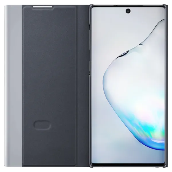 Чехол для смартфона Samsung Galaxy Note 10 Samsung/ Flip Cover View/ PU/ Черный photo 3