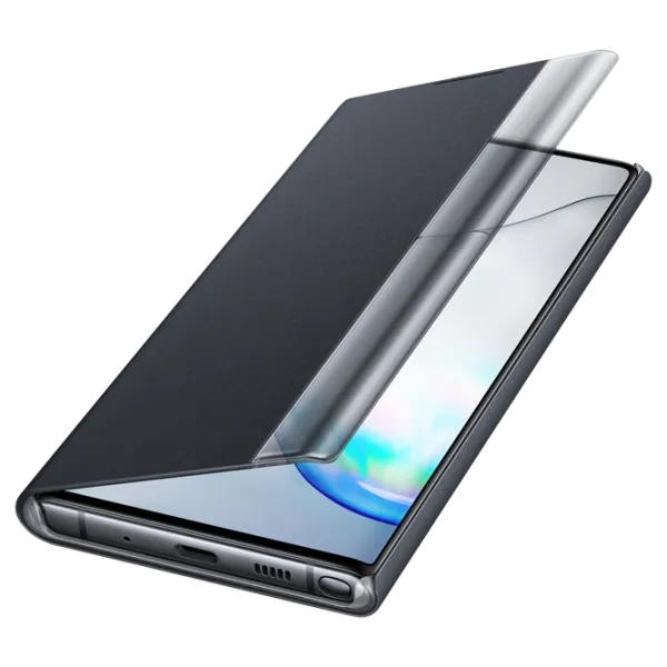 Чехол для смартфона Samsung Galaxy Note 10 Samsung/ Flip Cover View/ PU/ Черный photo 4