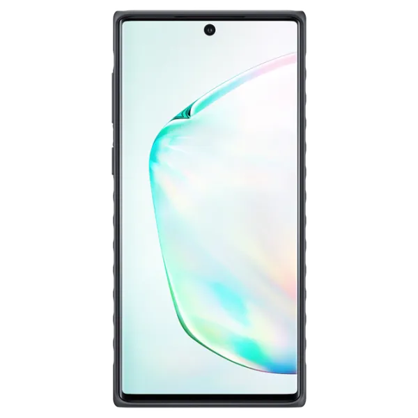 Husă pentru smartphone Samsung Galaxy Note 10 Samsung/ Back/ PC/ Silver photo 3