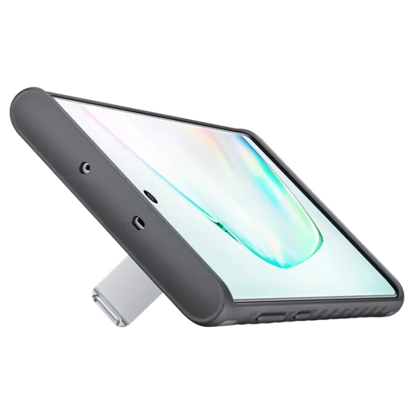 Husă pentru smartphone Samsung Galaxy Note 10 Samsung/ Back/ PC/ Silver photo 4