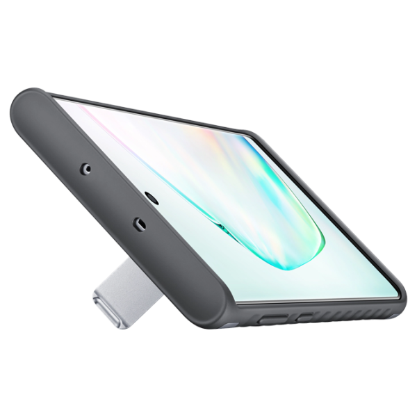 Husă pentru smartphone Samsung Galaxy Note 10 Samsung/ Back/ PC/ Silver photo 4