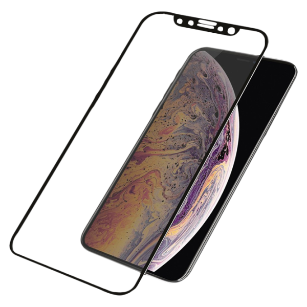 Sticla Protectoare PanzerGlass iPhone X 0.33 mm/ Anti Glare/ Black photo 2