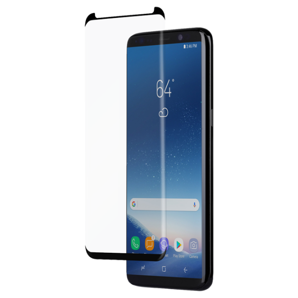 Защитное стекло Moshi Galaxy S9 Plus (G965) Anti Scratch/ Черный photo 2