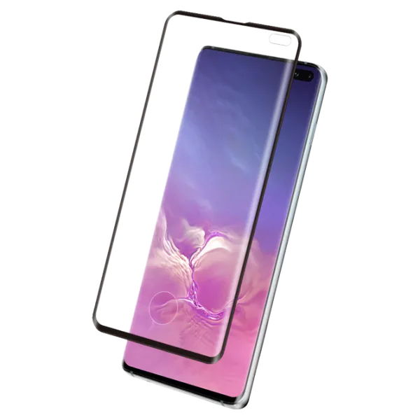 Sticla Protectoare Eiger Galaxy S10 Plus (G975) 0.33 mm/ Anti Dust/ Black photo 2