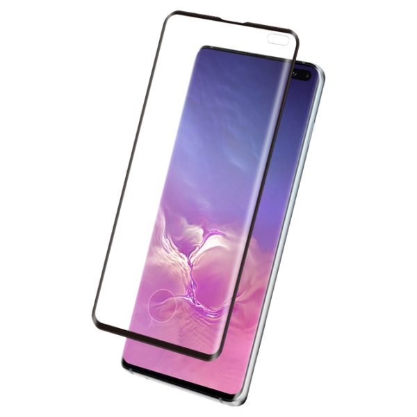 Sticla Protectoare Eiger Galaxy S10 Plus (G975) 0.33 mm/ Anti Dust/ Black photo 2