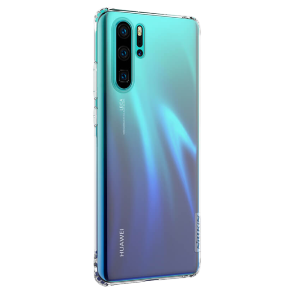 Husă pentru smartphone Huawei P30 Pro Nillkin/ Back/ TPU/ Transparent White photo 2