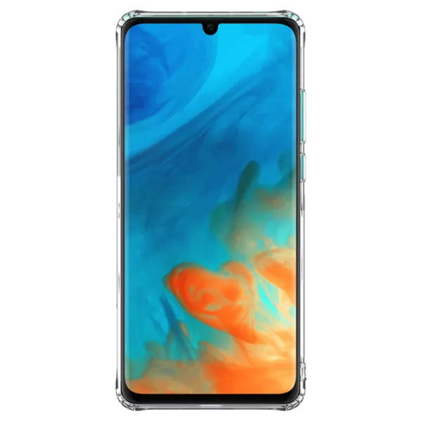 Husă pentru smartphone Huawei P30 Pro Nillkin/ Back/ TPU/ Transparent White photo 3