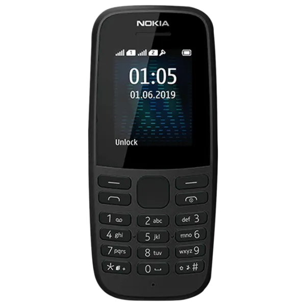 Nokia 105 (2019) Black / Dual SIM photo 2