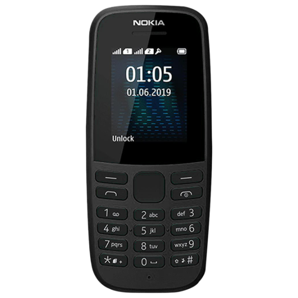 Nokia 105 (2019) Black / Dual SIM photo 2