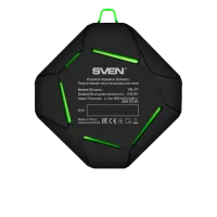 Портативная колонка Sven PS-77 5 Вт/ Зелёный photo 4