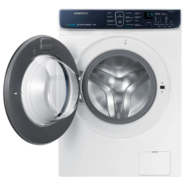 Стиральная машина Samsung WW80K52E61WDBY 8 кг / 1200 об/мин / Белый photo 5