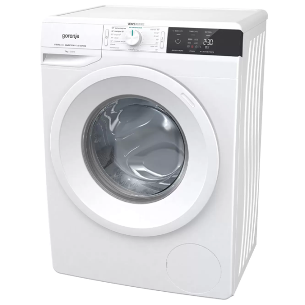 Mașină de spălat Gorenje WEI 72S3 7 kg / 1200 rpm / White photo 2 Mașină de spălat Gorenje WEI 72S3 7 kg / 1200 rpm / White photo 2