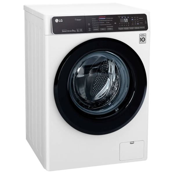 Стиральная машина LG F4H5VS6W 9 кг / 1400 об/мин / Белый photo 2