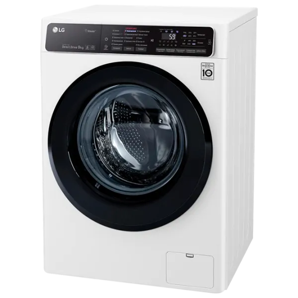 Стиральная машина LG F4H5VS6W 9 кг / 1400 об/мин / Белый photo 3