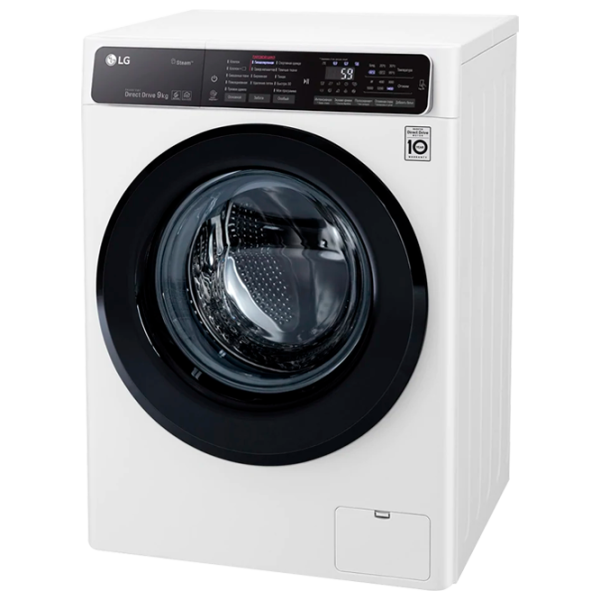 Стиральная машина LG F4H5VS6W 9 кг / 1400 об/мин / Белый photo 3